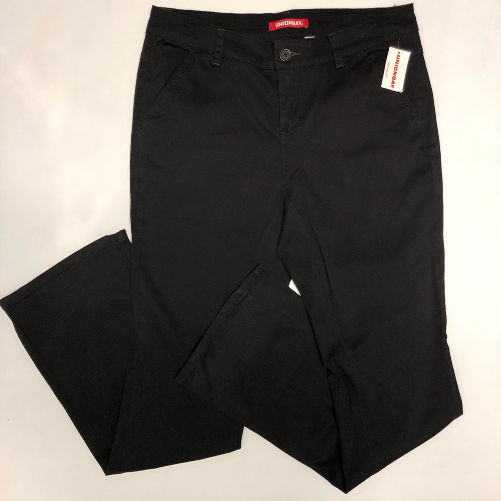 Unionbay mid rise boot cut pants size 13